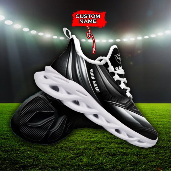 Custom Name Las Vegas Raiders Personalized Max Soul Shoes 85