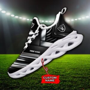 Custom Name Las Vegas Raiders Personalized Max Soul Shoes 86