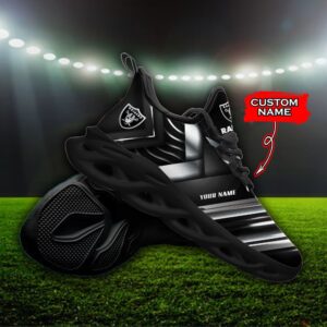 Custom Name Las Vegas Raiders Personalized Max Soul Shoes 86