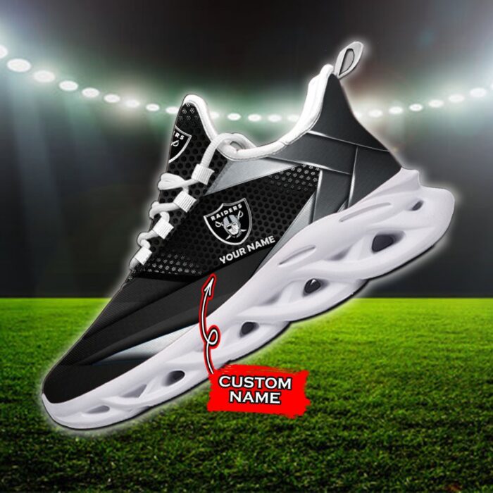 Custom Name Las Vegas Raiders Personalized Max Soul Shoes 87