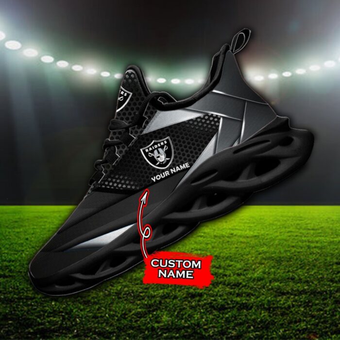 Custom Name Las Vegas Raiders Personalized Max Soul Shoes 87