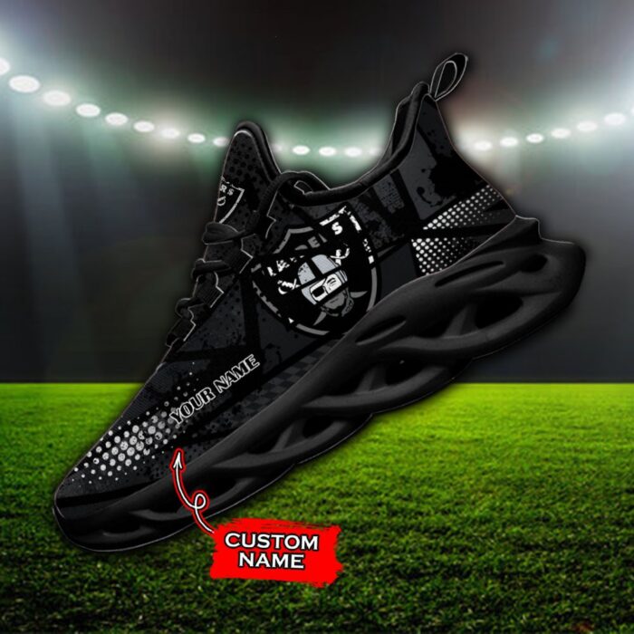 Custom Name Las Vegas Raiders Personalized Max Soul Shoes 92