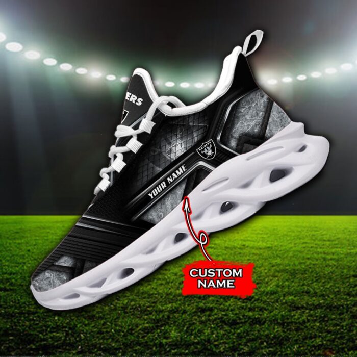 Custom Name Las Vegas Raiders Personalized Max Soul Shoes 93