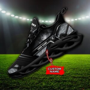 Custom Name Las Vegas Raiders Personalized Max Soul Shoes 93