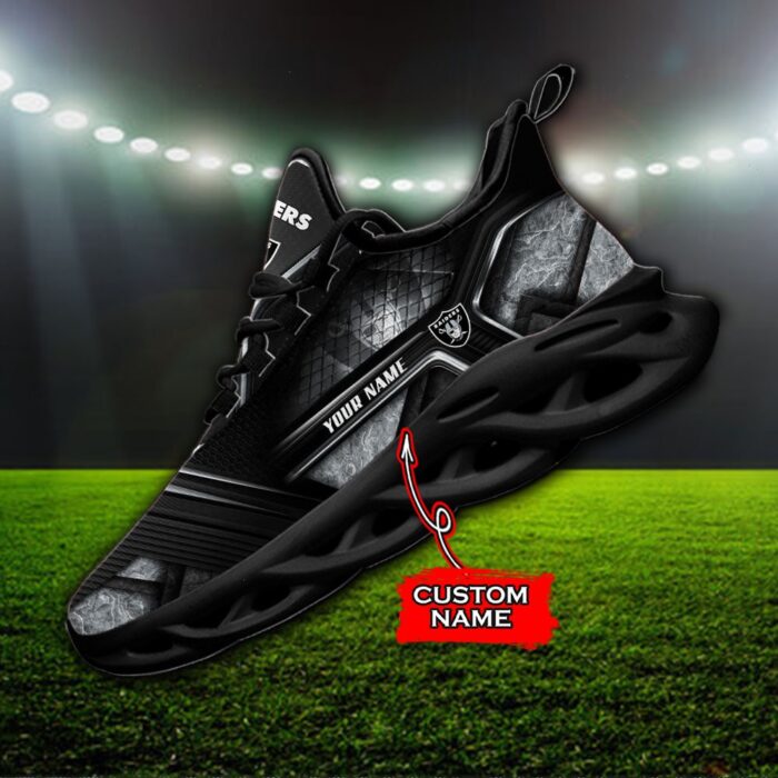 Custom Name Las Vegas Raiders Personalized Max Soul Shoes 93