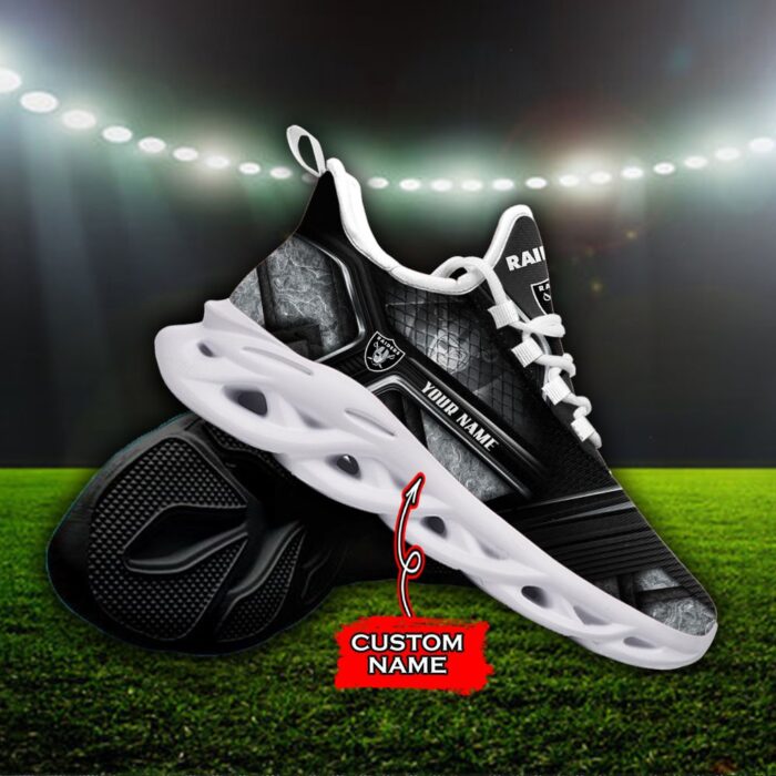 Custom Name Las Vegas Raiders Personalized Max Soul Shoes 93