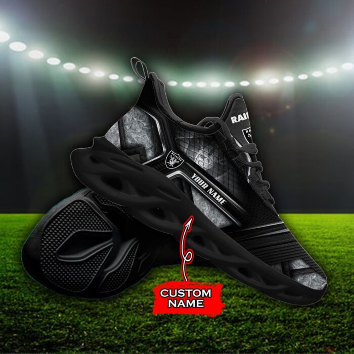 Custom Name Las Vegas Raiders Personalized Max Soul Shoes 93