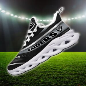 Custom Name Las Vegas Raiders Personalized Max Soul Shoes 94