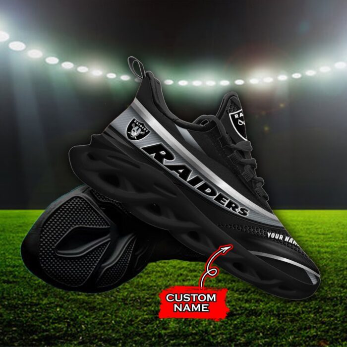 Custom Name Las Vegas Raiders Personalized Max Soul Shoes 94