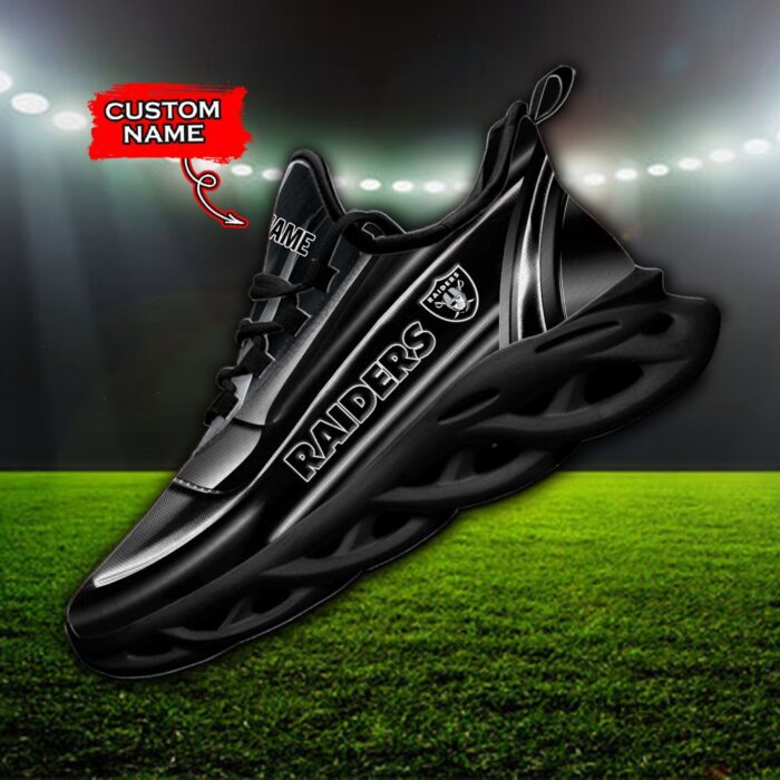 Custom Name Las Vegas Raiders Personalized Max Soul Shoes 95