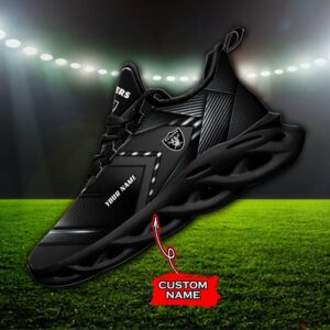 Custom Name Las Vegas Raiders Personalized Max Soul Shoes Fan Gift