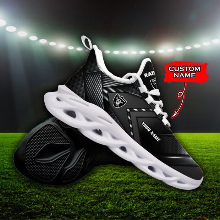 Custom Name Las Vegas Raiders Personalized Max Soul Shoes Fan Gift