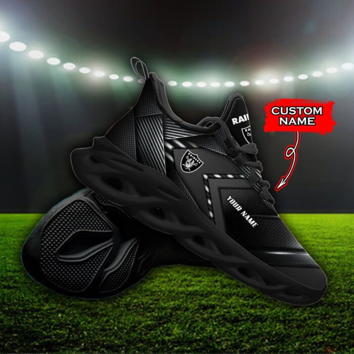 Custom Name Las Vegas Raiders Personalized Max Soul Shoes Fan Gift