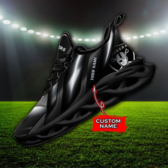 Custom Name Las Vegas Raiders Personalized Max Soul Shoes Ver 1