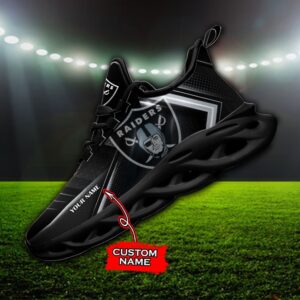 Custom Name Las Vegas Raiders Personalized Max Soul Shoes Ver 2