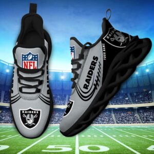 Custom Name Las Vegas Raiders Personalized Max Soul Shoes for Fan