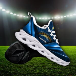 Custom Name Los Angeles Chargers Personalized Max Soul Shoes