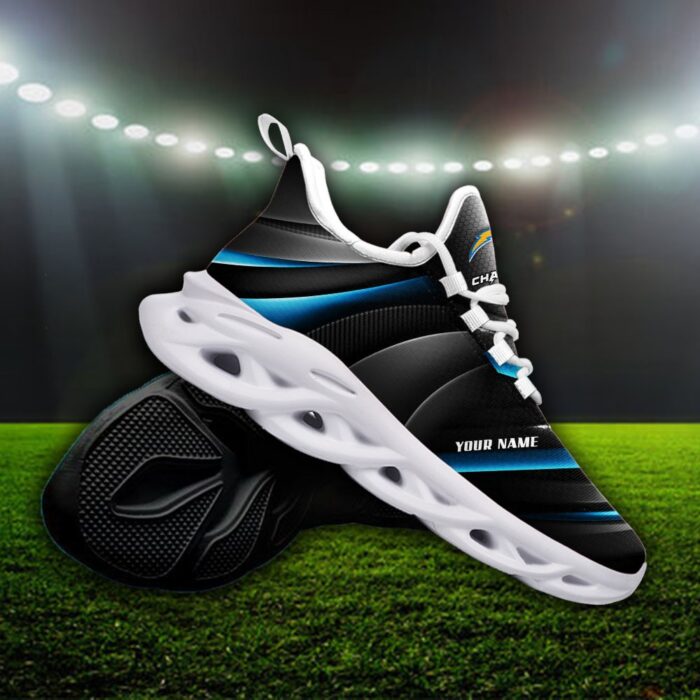 Custom Name Los Angeles Chargers Personalized Max Soul Shoes 83