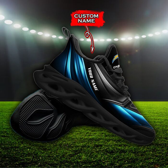 Custom Name Los Angeles Chargers Personalized Max Soul Shoes 85