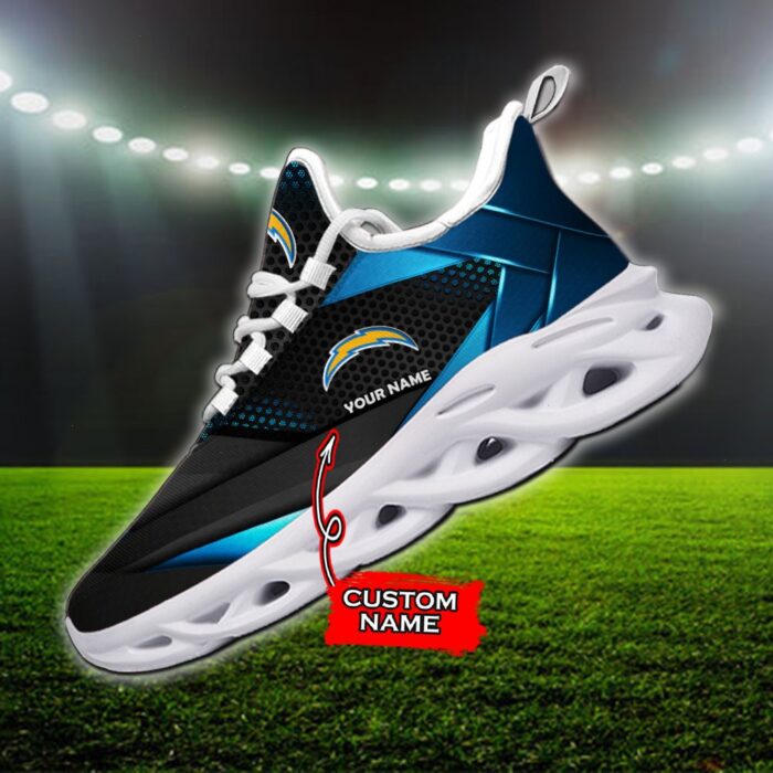 Custom Name Los Angeles Chargers Personalized Max Soul Shoes 87