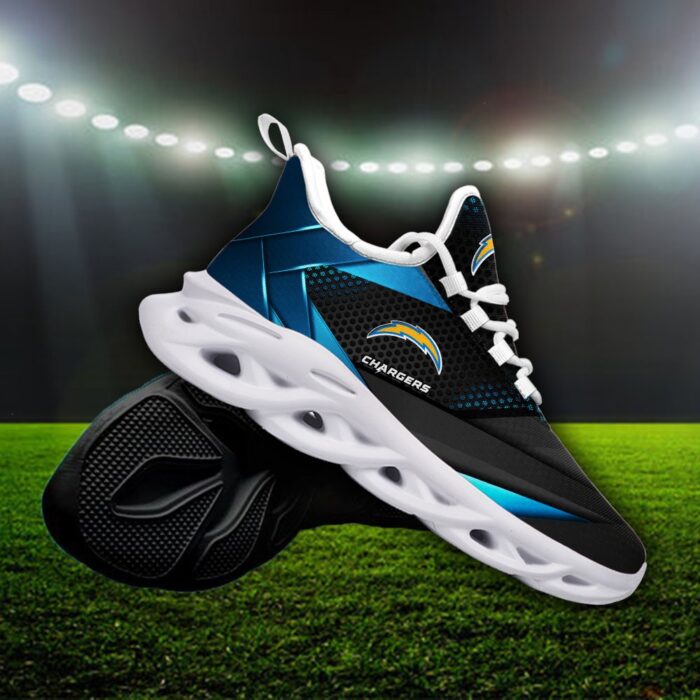 Custom Name Los Angeles Chargers Personalized Max Soul Shoes 87