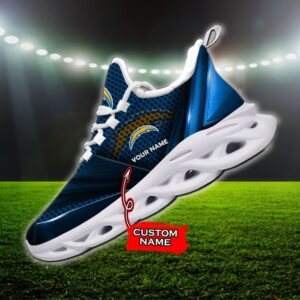 Custom Name Los Angeles Chargers Personalized Max Soul Shoes 89