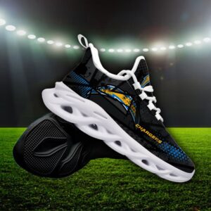 Custom Name Los Angeles Chargers Personalized Max Soul Shoes 92