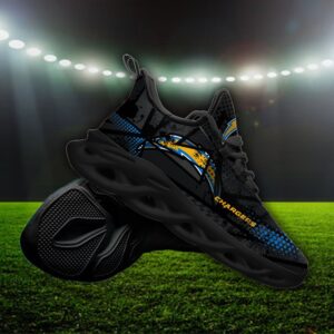 Custom Name Los Angeles Chargers Personalized Max Soul Shoes 92