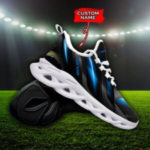 Custom Name Los Angeles Chargers Personalized Max Soul Shoes Ver 1