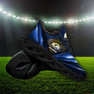 Custom Name Los Angeles Rams Personalized Max Soul Shoes