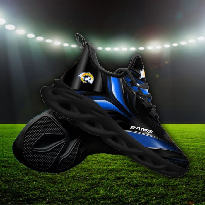 Custom Name Los Angeles Rams Personalized Max Soul Shoes 84