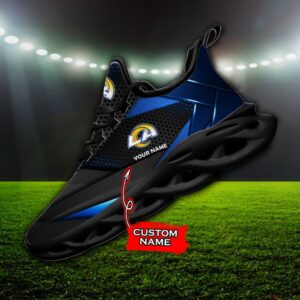 Custom Name Los Angeles Rams Personalized Max Soul Shoes 87