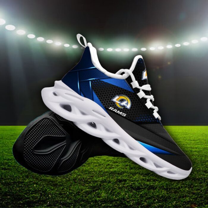 Custom Name Los Angeles Rams Personalized Max Soul Shoes 87