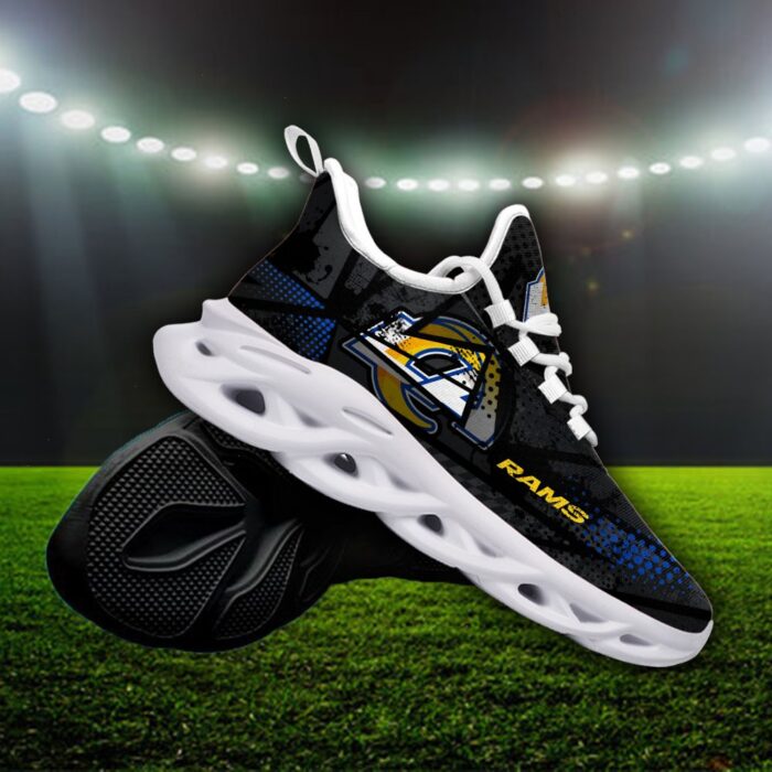 Custom Name Los Angeles Rams Personalized Max Soul Shoes 92