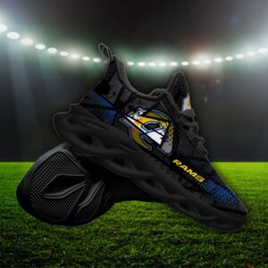 Custom Name Los Angeles Rams Personalized Max Soul Shoes 92