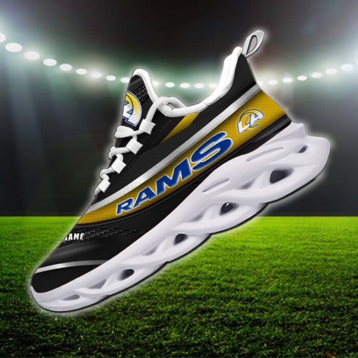 Custom Name Los Angeles Rams Personalized Max Soul Shoes 94