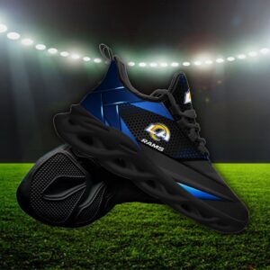 Custom Name Los Angeles Rams Personalized Max Soul Shoes C15 CH1