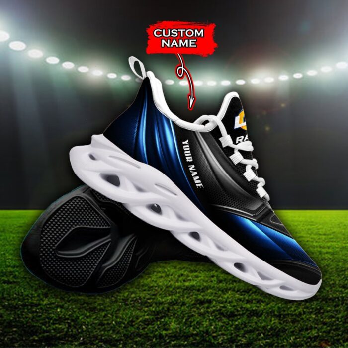 Custom Name Los Angeles Rams Personalized Max Soul Shoes for Fan