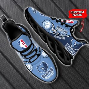 Custom Name Memphis Grizzlies Personalized Max Soul Shoes 100 M12