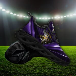 Custom Name Minnesota Vikings Personalized Max Soul Shoes