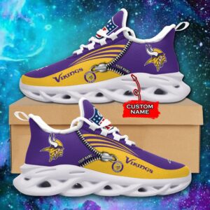 Custom Name Minnesota Vikings Personalized Max Soul Shoes 75