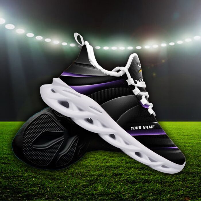 Custom Name Minnesota Vikings Personalized Max Soul Shoes 83