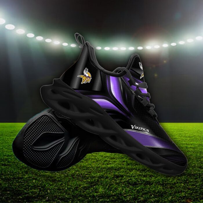 Custom Name Minnesota Vikings Personalized Max Soul Shoes 84