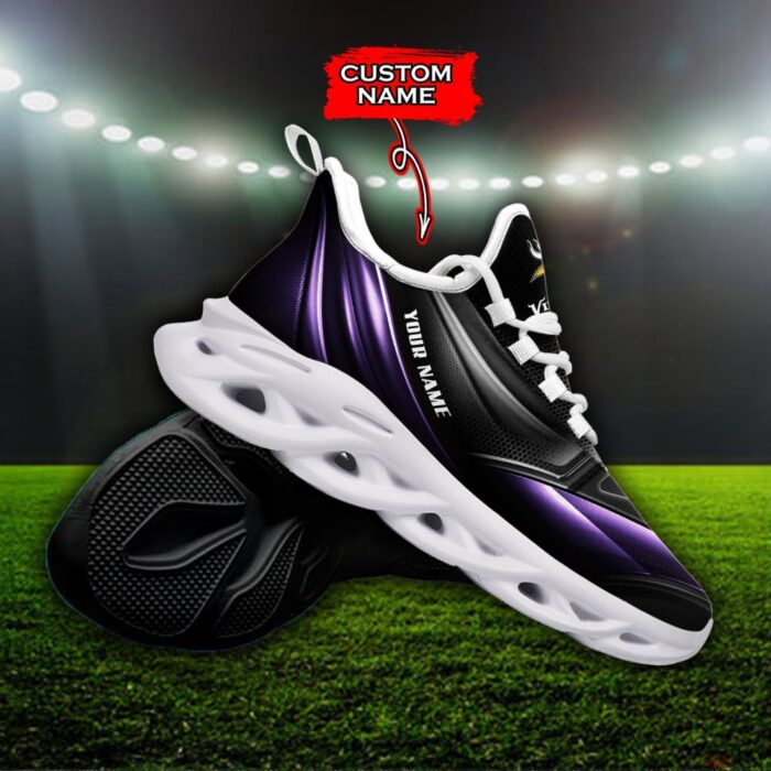 Custom Name Minnesota Vikings Personalized Max Soul Shoes 85