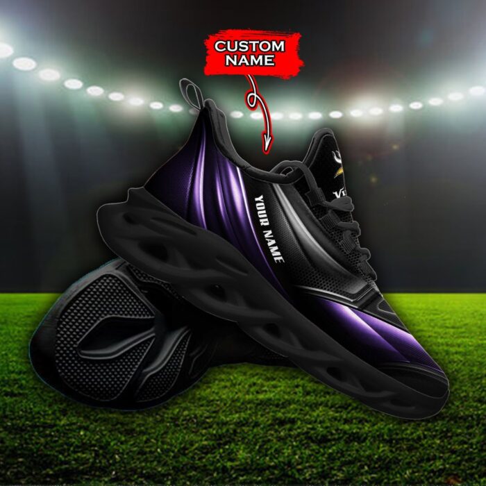 Custom Name Minnesota Vikings Personalized Max Soul Shoes 85