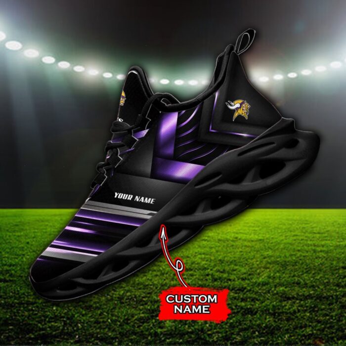 Custom Name Minnesota Vikings Personalized Max Soul Shoes 86