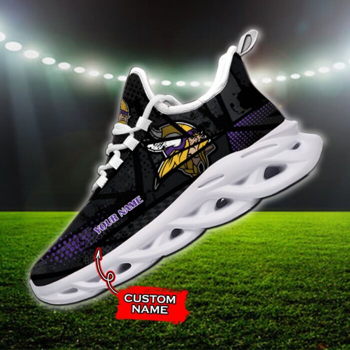 Custom Name Minnesota Vikings Personalized Max Soul Shoes 92