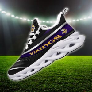 Custom Name Minnesota Vikings Personalized Max Soul Shoes 94