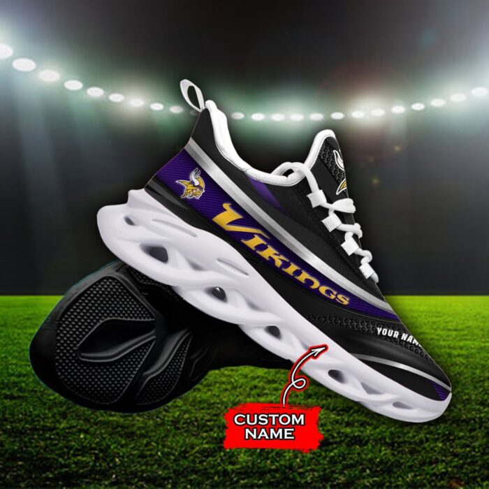 Custom Name Minnesota Vikings Personalized Max Soul Shoes 94