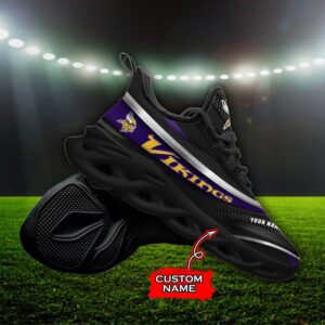 Custom Name Minnesota Vikings Personalized Max Soul Shoes 94